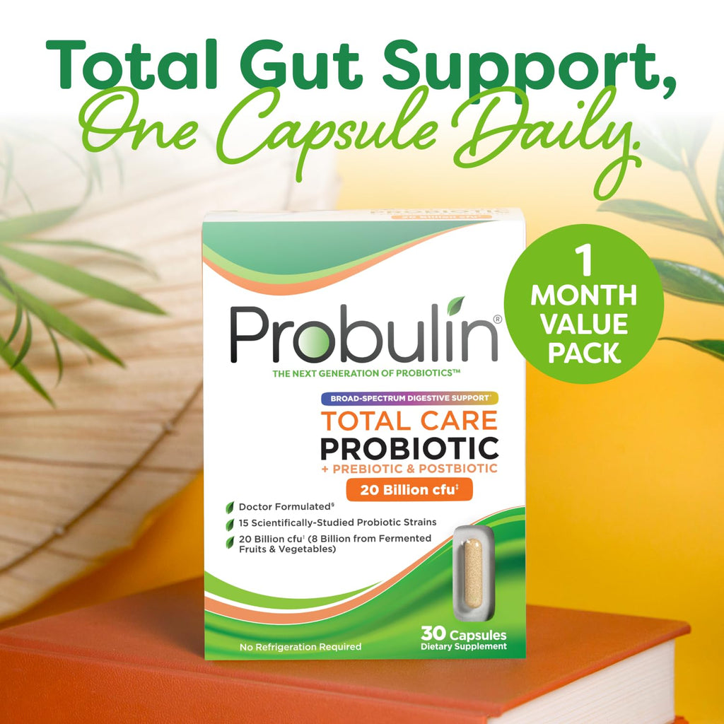 Probulin Total Care Probiotic Supplement 20 Billion CFU - 30 Capsules - image 5