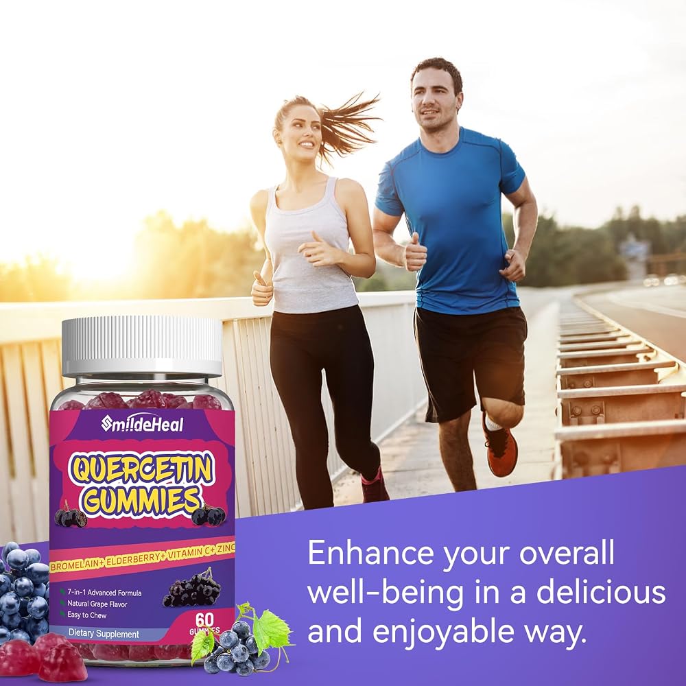 SmildeHeal Quercetin Gummies 1200MG