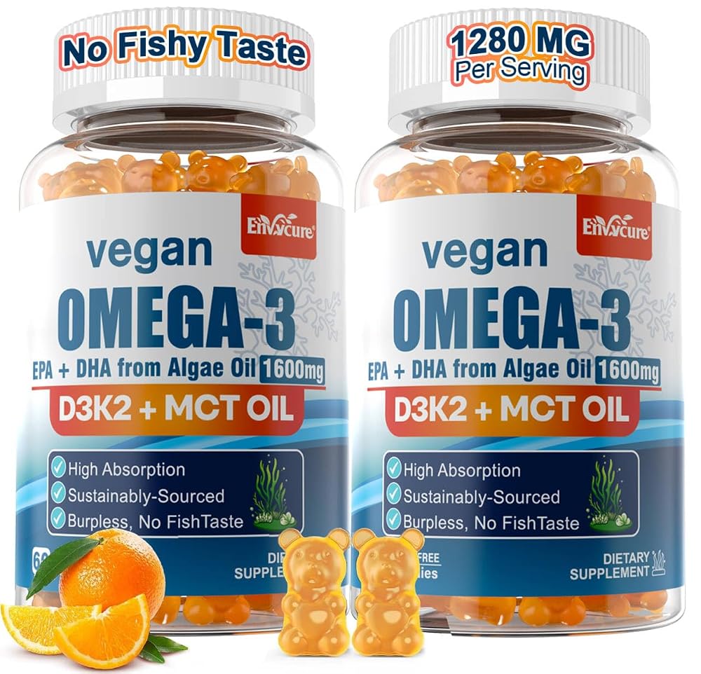 EnvyCure Vegan Omega 3 Gummies