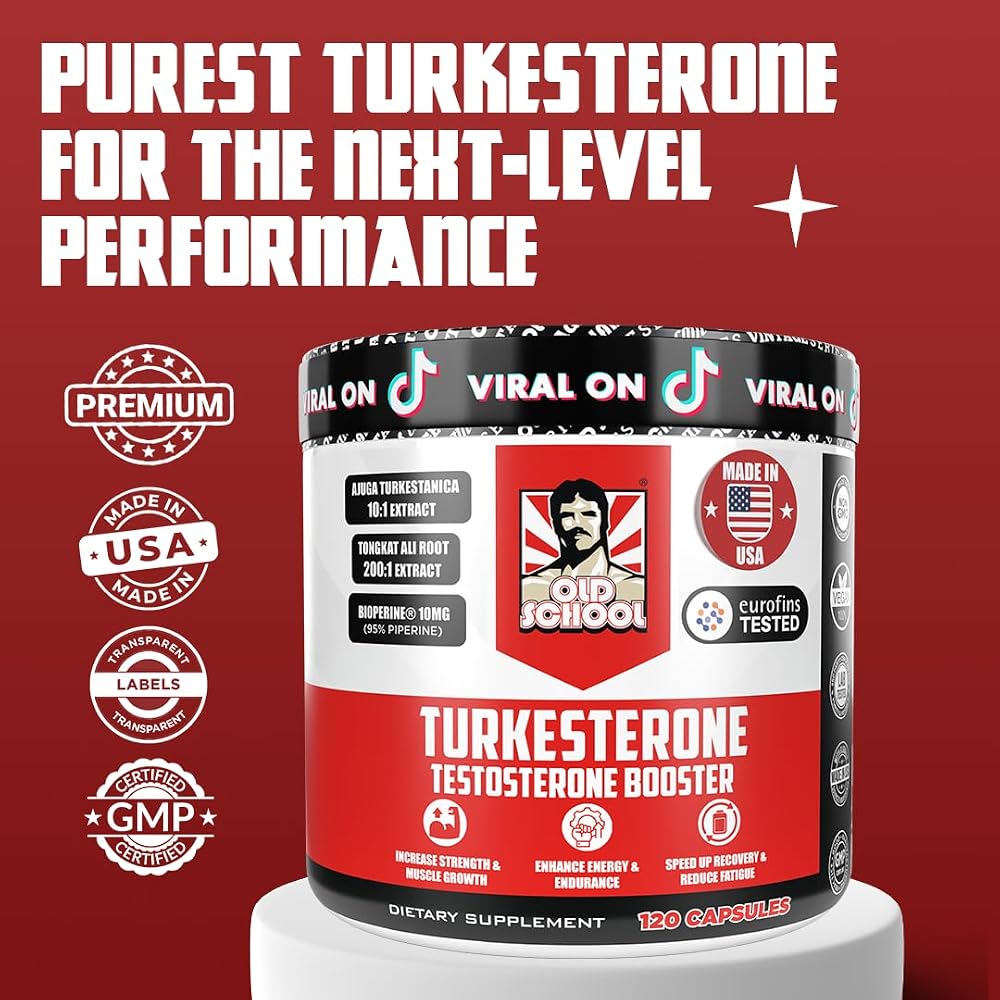 Old School Labs Testosterone Supplement for Men