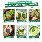 Amla Powder & Green Tea Superfood Supplement