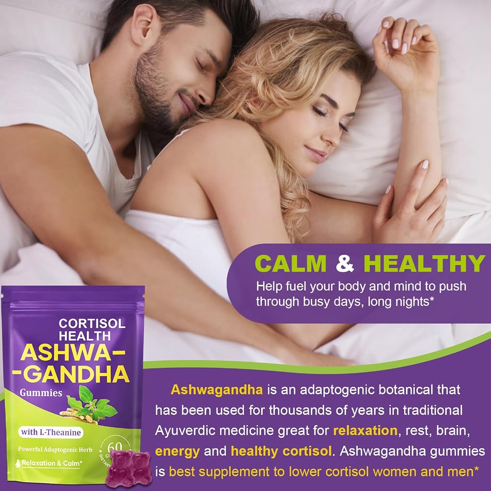 Mezqai Ashwagandha 10-in-1 Gummies for Stress Support - 60 Count - image 3