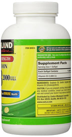 Kirkland Signature Vitamin D3 2000 IU - 600 Softgels - image 2