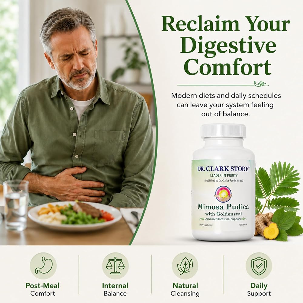 Dr Clark Store Mimosa Pudica & Goldenseal