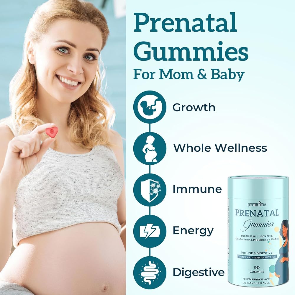 Quorinthiumax Prenatal Gummies Sugar Free