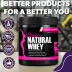 PRO NUTRITION LABS Her Natural Whey Protein Powder - 1 lb - image 3