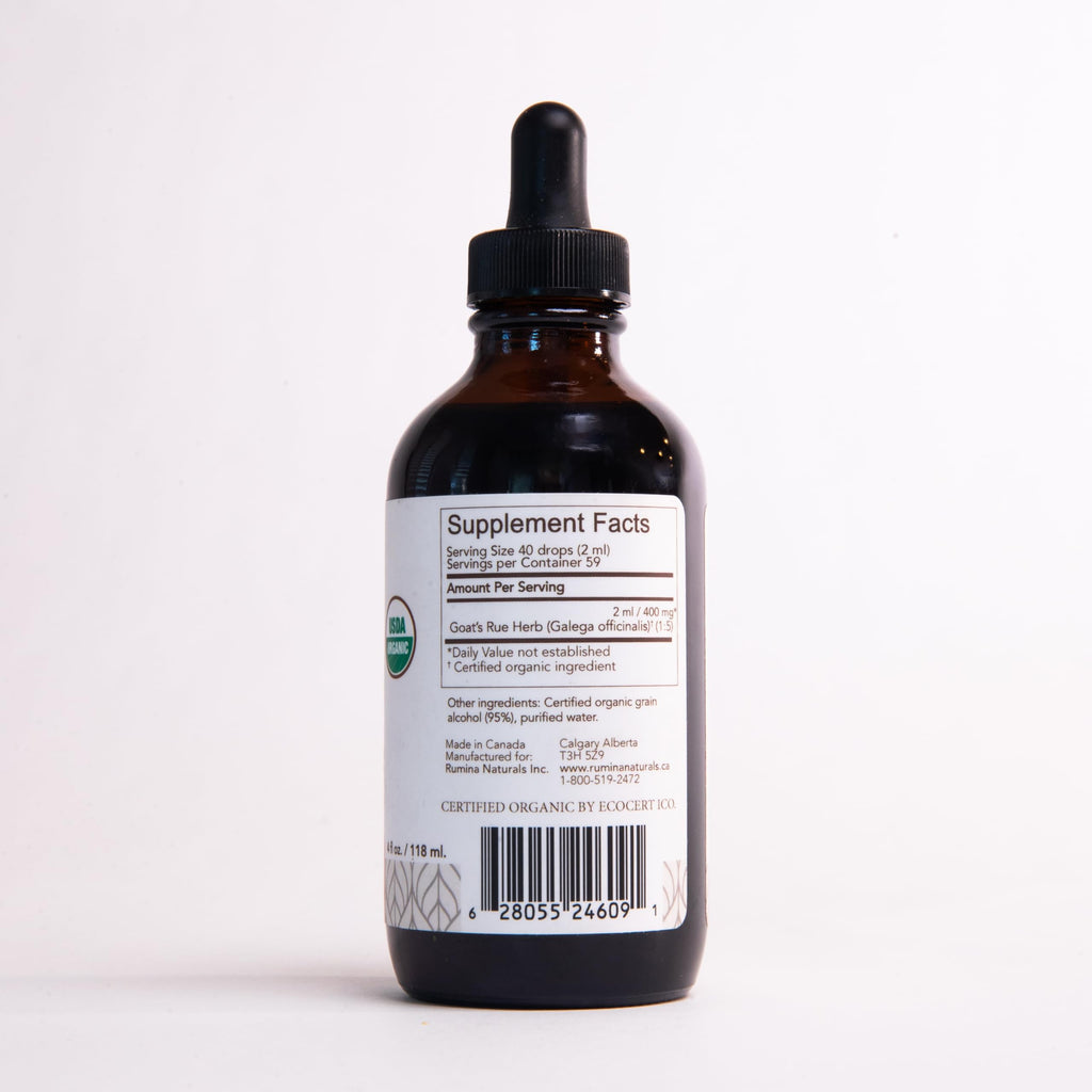 Rumina Naturals Goat's Rue Lactation Supplement Organic - 4 Fl Oz - image 2