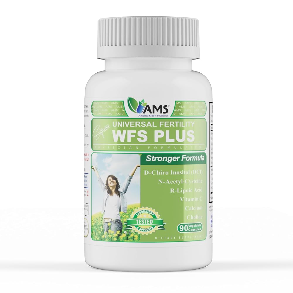 America Medic & Science WFS Plus Fertility Supplements for Women