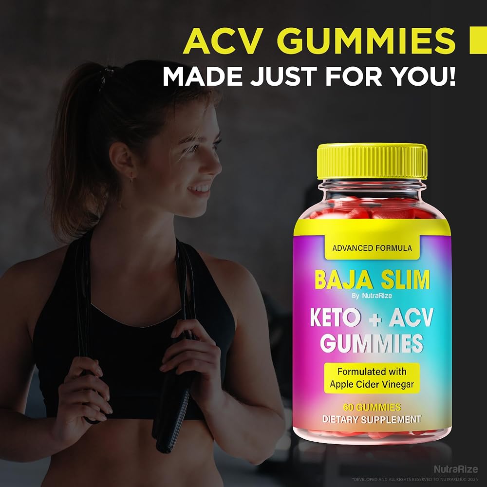NutraRize Baja Slim Keto ACV Gummies - 180 Gummies - image 4