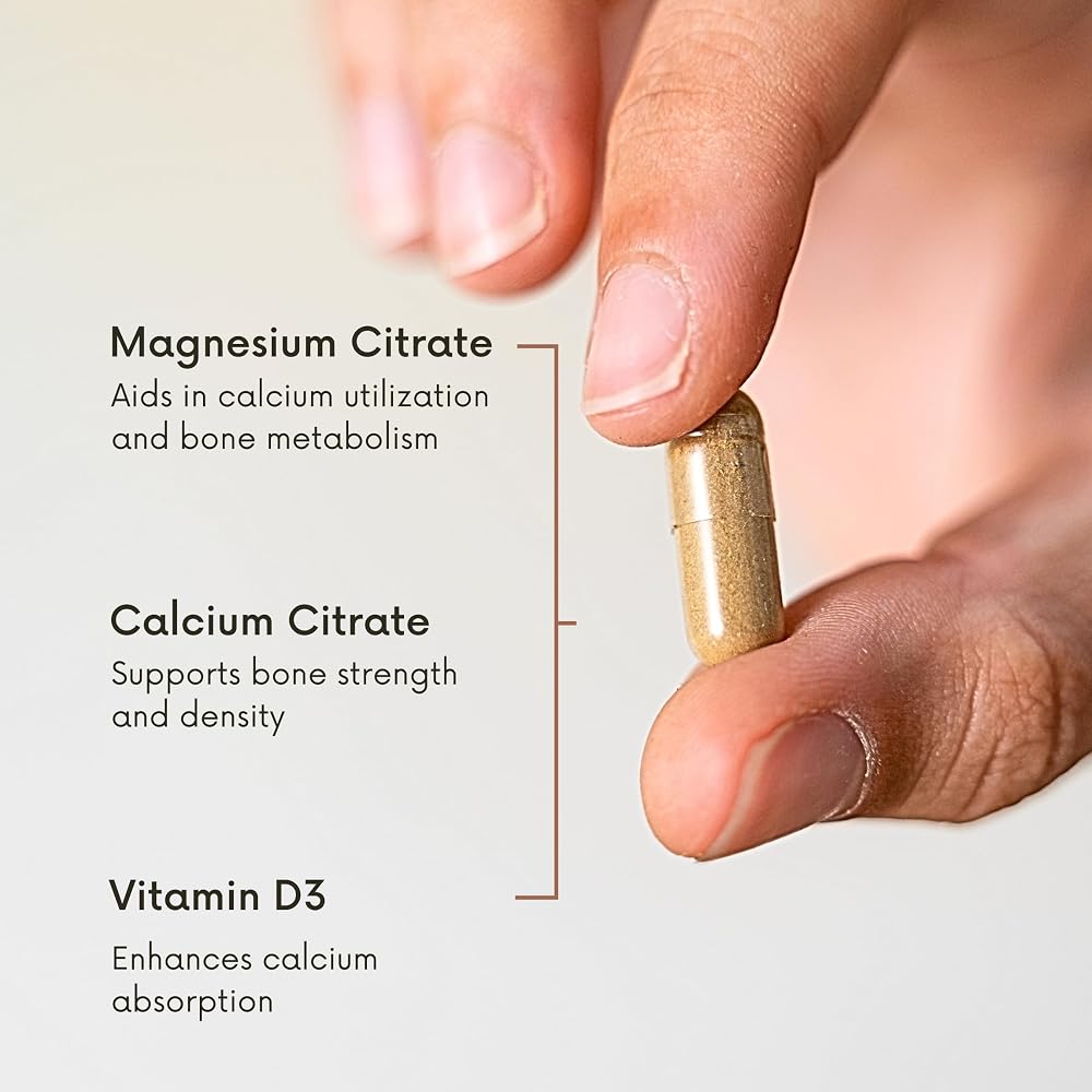 Nano Meda Bone Density Calcium with Magnesium & Vitamin D3 - 60 Capsules - image 3