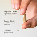 Nano Meda Bone Density Calcium with Magnesium & Vitamin D3 - 60 Capsules - image 3