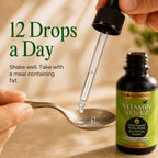 Go Nutrients Liquid Vitamin D3 K2 Drops - 1 Fl Oz - image 4