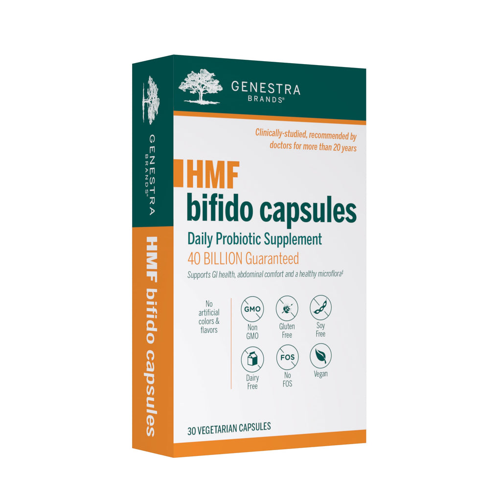 Genestra Brands HMF Bifido Capsules for Gastrointestinal Support - 30 Capsules