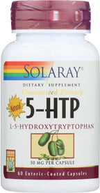 SOLARAY 5-HTP 50 mg Sleep Support - 60 Vegetarian Capsules - image 3