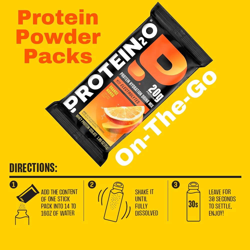 Protein2o 20g Whey Protein Isolate Clear Protein Powder