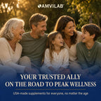 AMVILAB Proteolytic Enzymes - Reduces Edema & Inflammation from