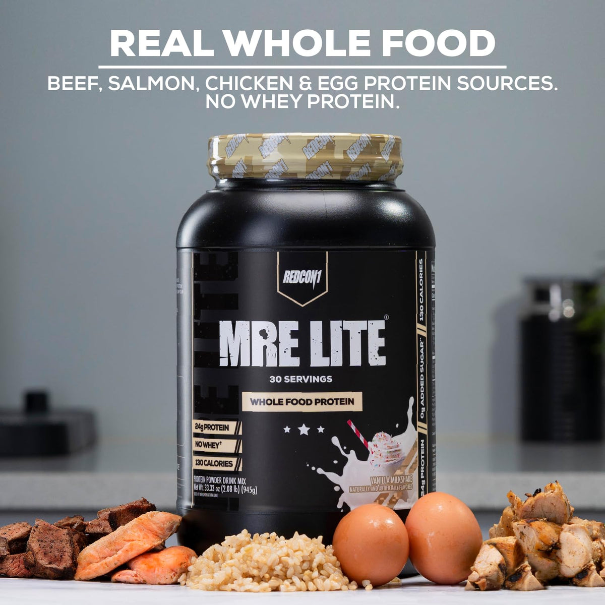 REDCON1 MRE Lite Whole Food Protein Powder