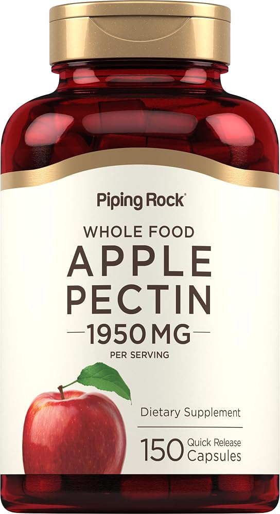 Piping Rock Apple Pectin Capsules 1950 mg - 150 Capsules