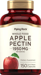 Piping Rock Apple Pectin Capsules 1950 mg - 150 Capsules