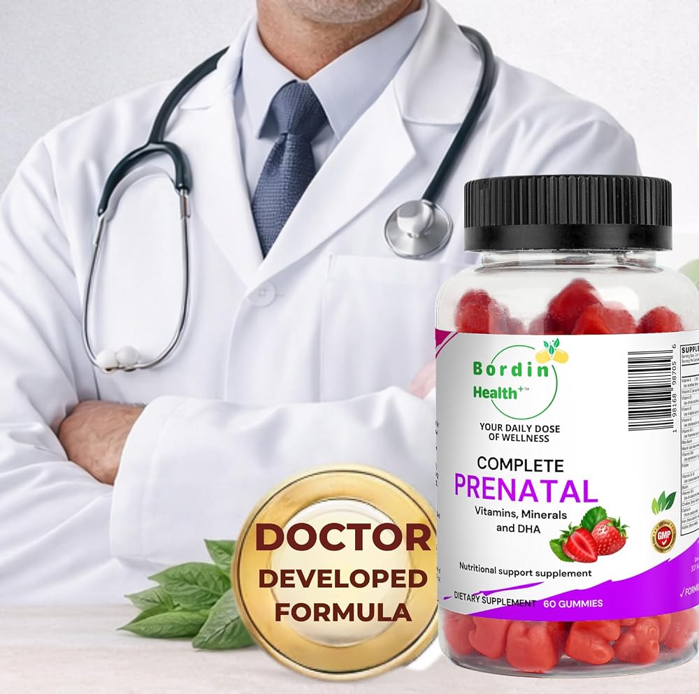 Bordin Health Complete Prenatal Vitamins - 60 Gummies - image 2