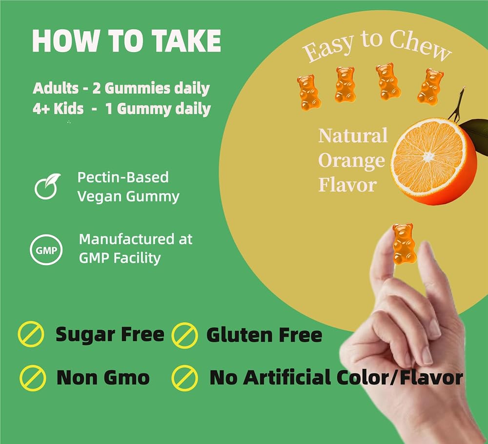 PEXCIN Magnesium Glycinate Gummies for Calm & Sleep - 180 Count - image 5