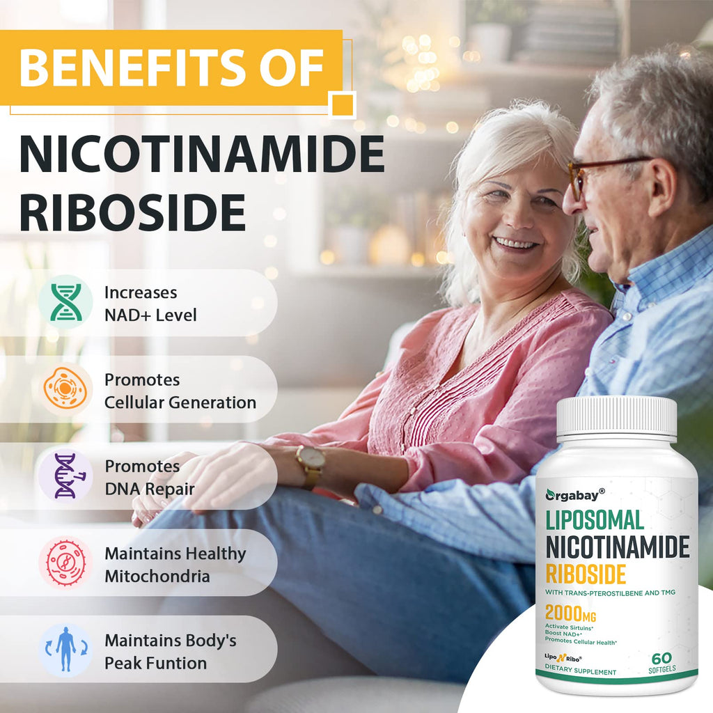 Orgabay Liposomal Nicotinamide Riboside 2000 MG with TMG