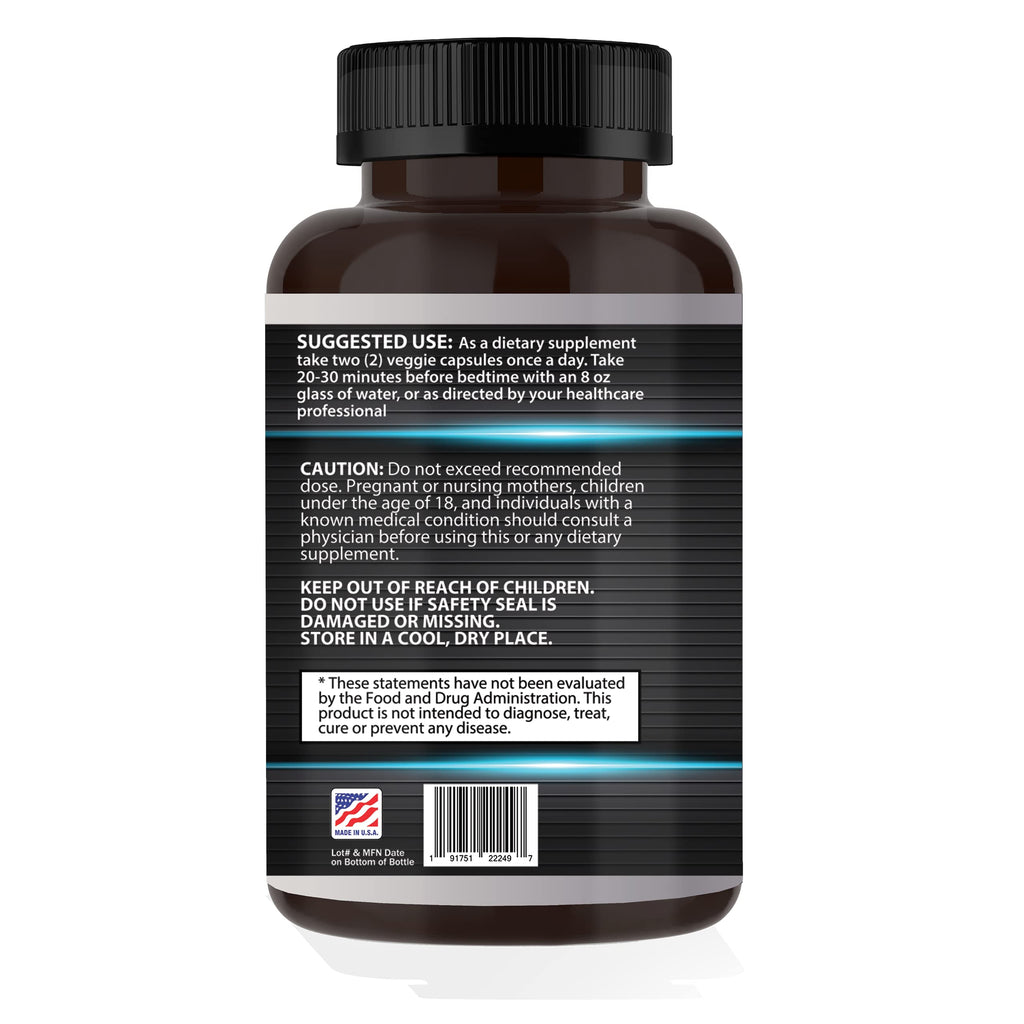 Focus Pharmacology Nighttime Sleep and Calming Formula - 180 Capsules - image 3