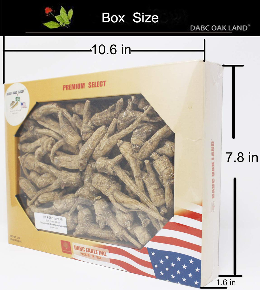 DABC OAK LAND American Ginseng Slices Wisconsin - 16 oz - image 2