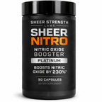 Sheer Strength Labs Nitric Oxide Supplement for Men - 90 Capsules