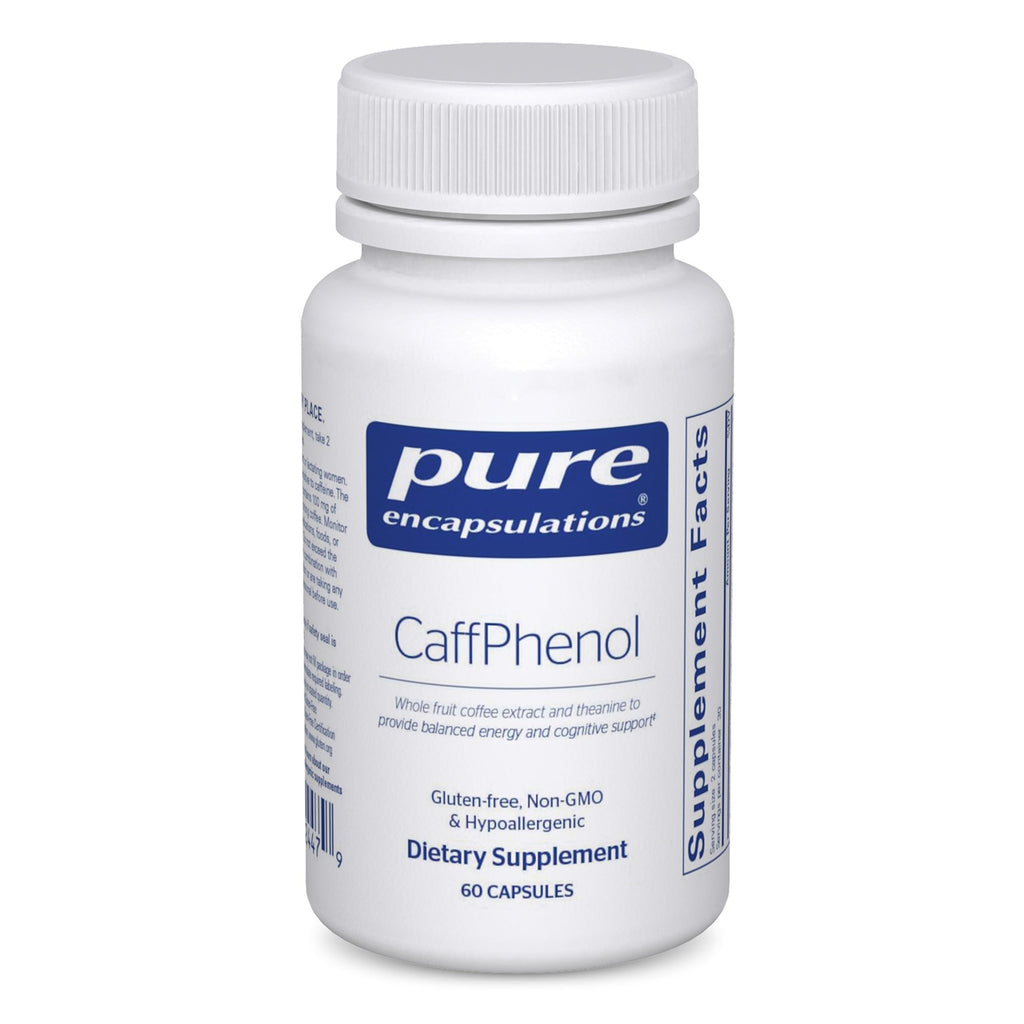 Pure Encapsulations CaffPhenol Energy Support - 60 Capsules