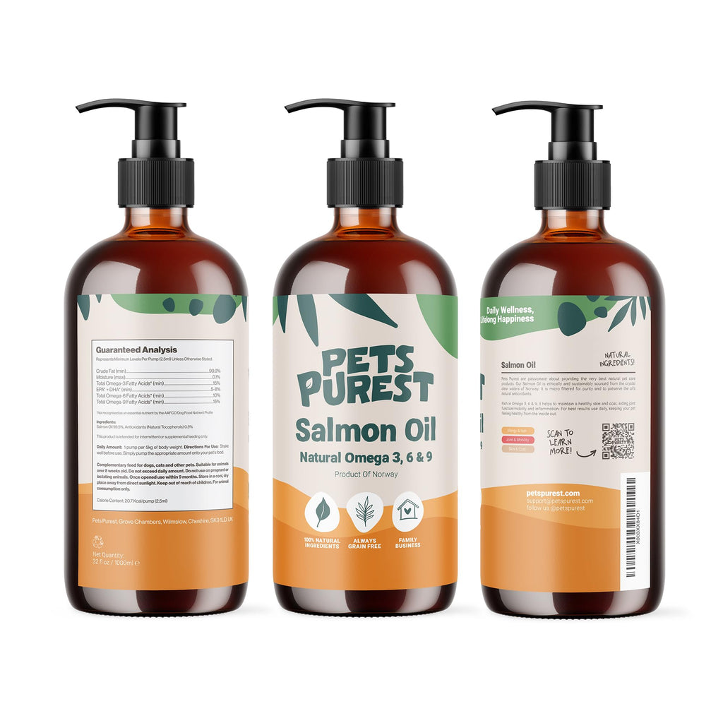 Pets Purest Salmon Oil for Dogs, Cats & Pets - 32 Fl Oz - image 8