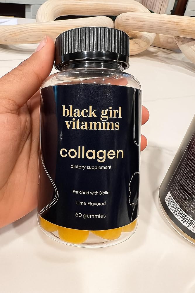 Black Girl Vitamins Collagen Gummies for Hair, Skin & Nails - 60ct - image 4