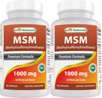 Best Naturals MSM 1000 mg 180 Capsules