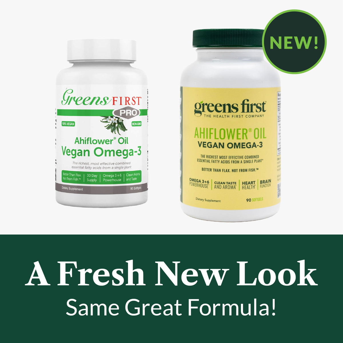 Greens First Ahiflower Oil Plant-Based Omega-3 - 90 Softgels - image 5