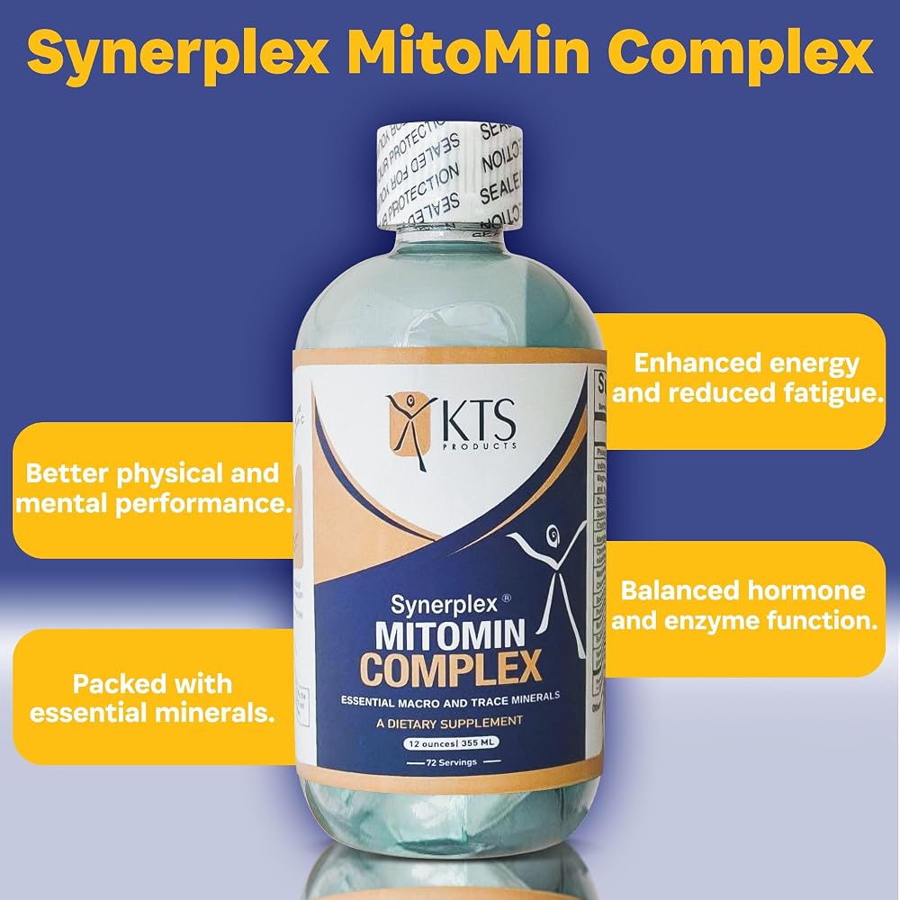 Synerplex MitoMin Complex Liquid Mineral Supplement - 12 Fl Oz - image 2