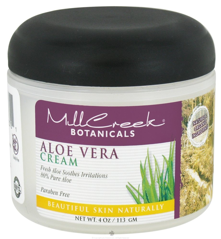 Mill Creek 80% Aloe Vera Creme - 4 oz