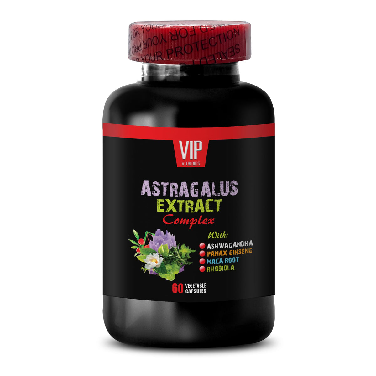 VIP Supplements Astragalus Complex Immune Support - 60 Capsules - image 2