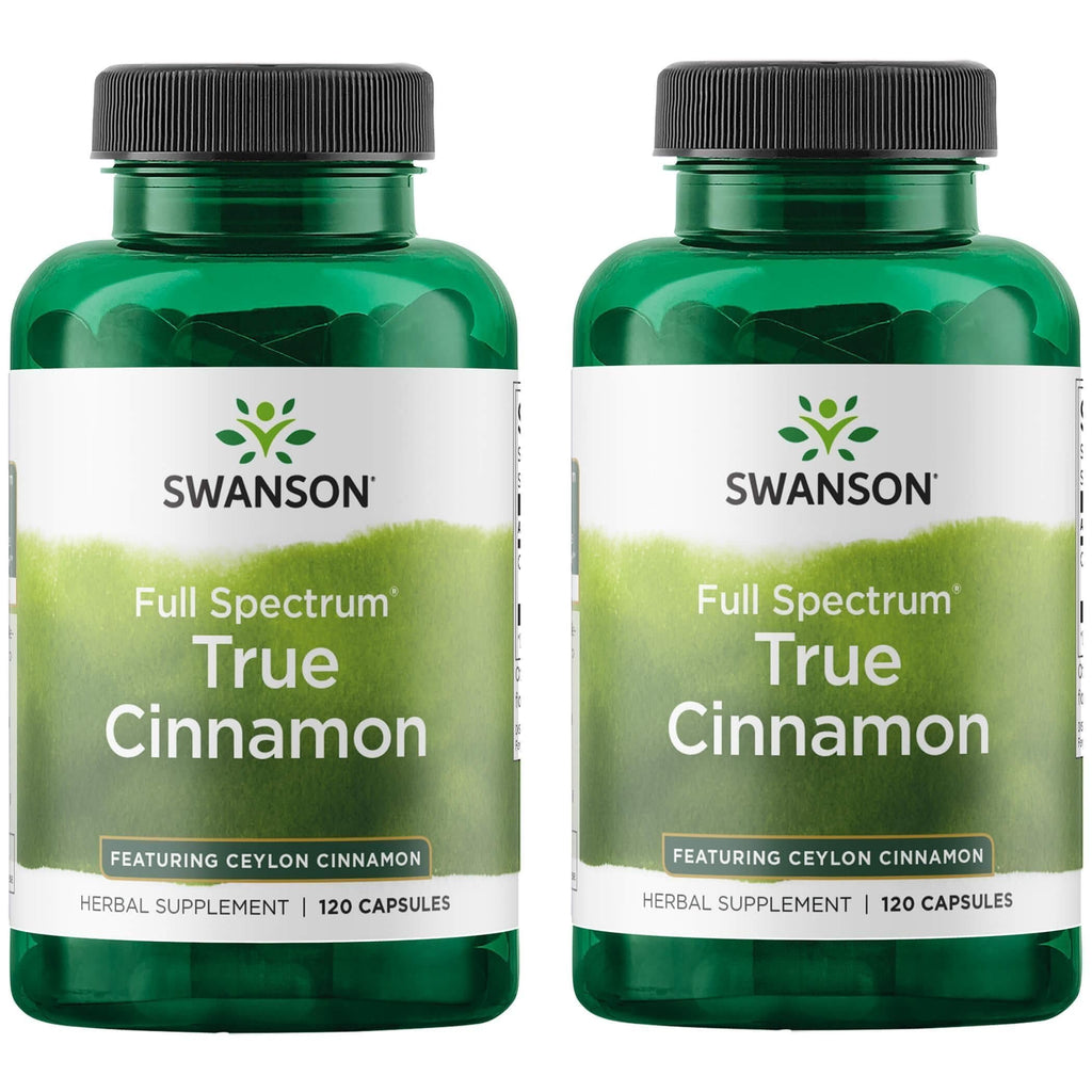 Swanson Full Spectrum True Cinnamon 300 mg - 240 Capsules