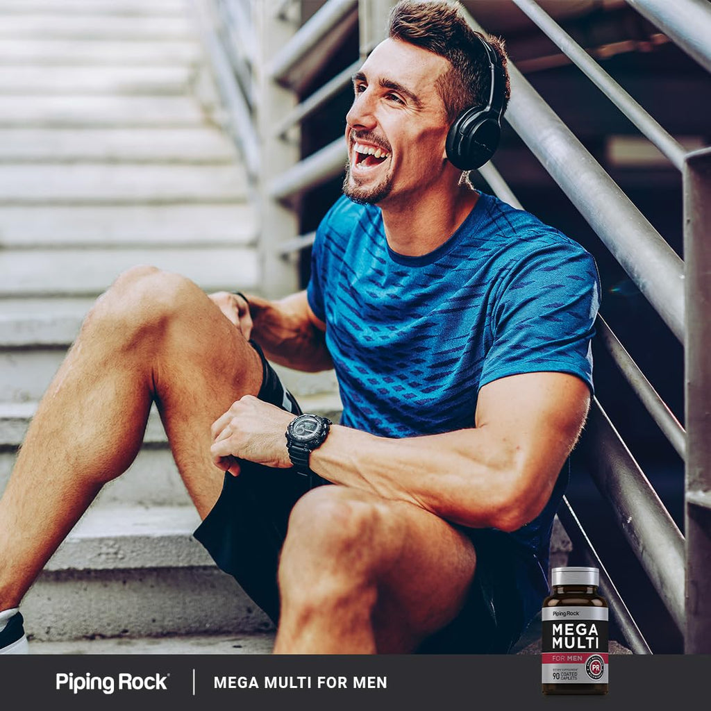 Piping Rock Men's Multivitamin - 90 Caplets - image 6