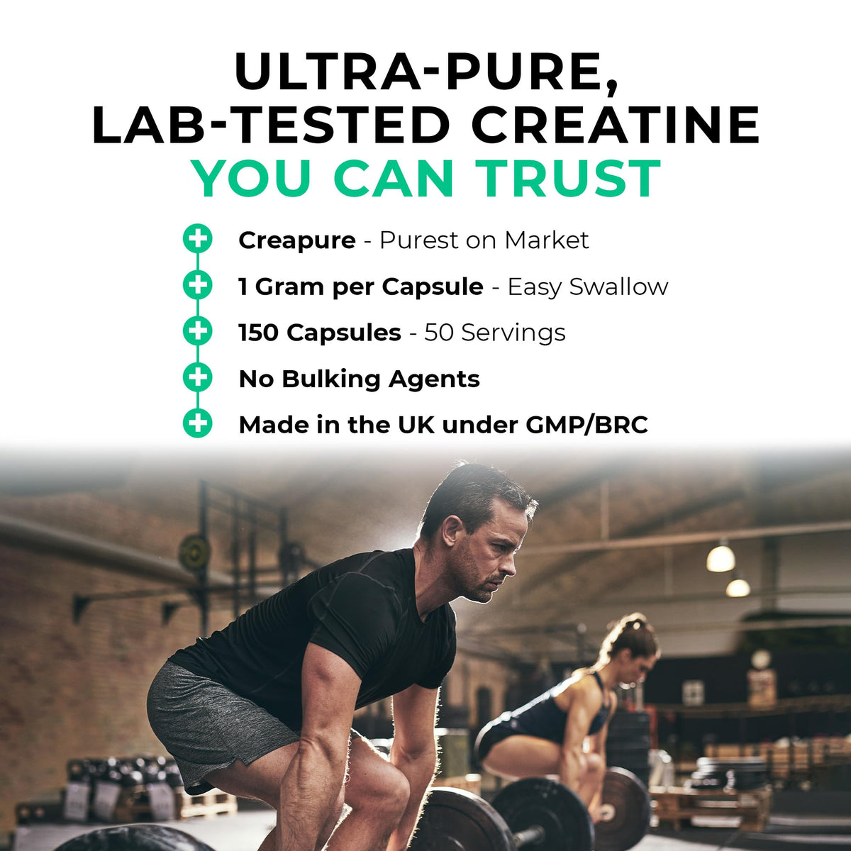 Love Life Supplements Creapure Creatine Monohydrate - 150 Capsules - image 4