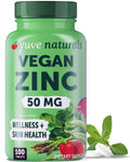 Yuve Naturals Vegan Zinc 50 mg - 100 Tablets