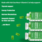 VIFSSG Sea Moss Gummies with Bladderwrack & Burdock Root - 60 Gummies - image 3