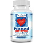Purethentic Naturals Policosanol 20mg Cardiovascular Support - 100 Capsules