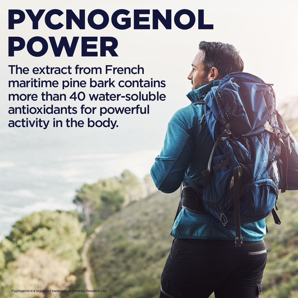KAL Pycnogenol 50 mg Antioxidant - 60 Tablets - image 5