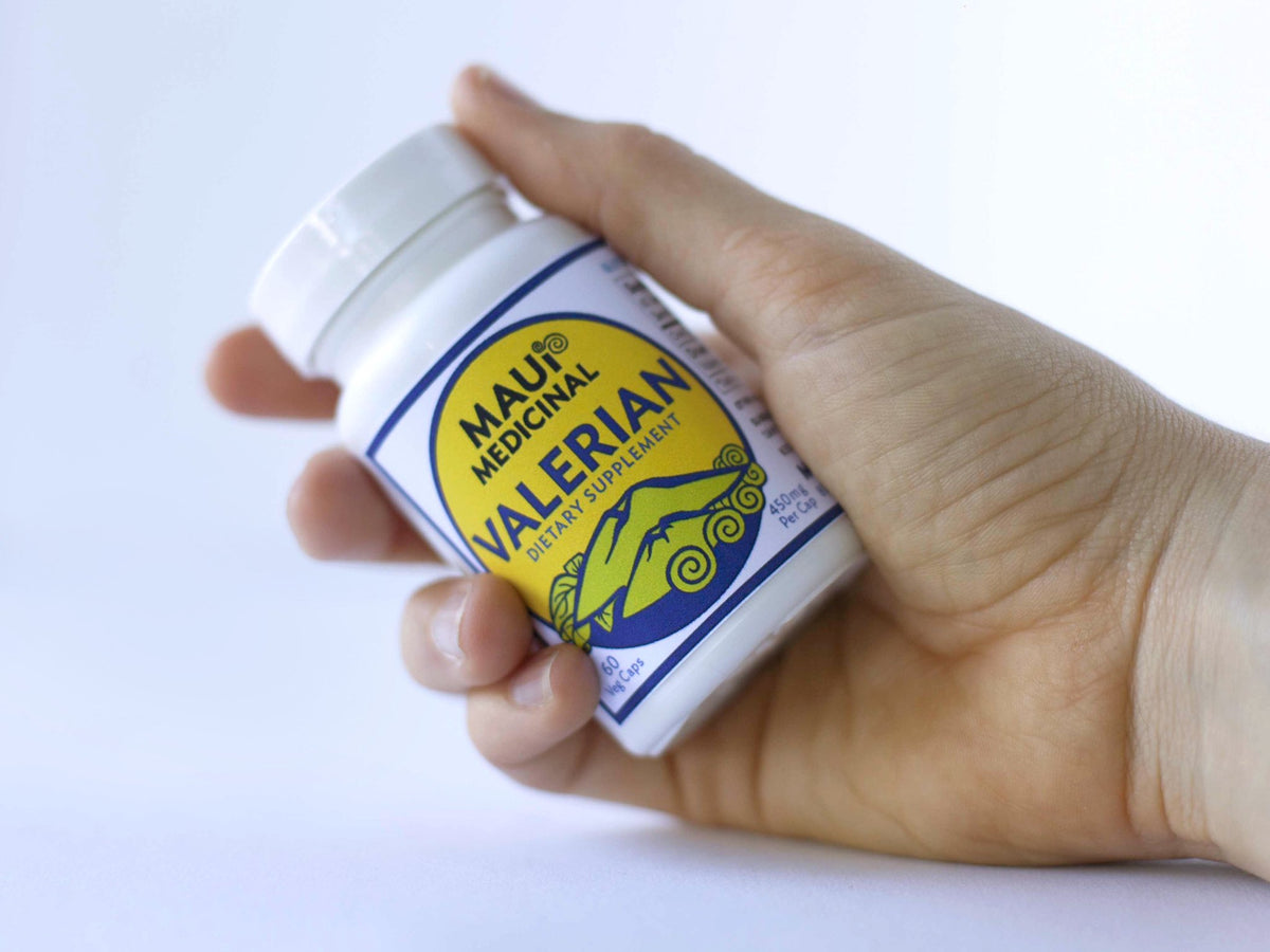Maui Medicinal Herbs Valerian Root 450 mg - 60 Vegetarian Capsules - image 3