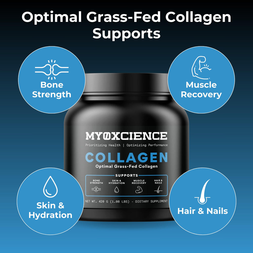 MYOXCIENCE Optimal Grass-Fed Collagen Powder - 30 Servings - image 5