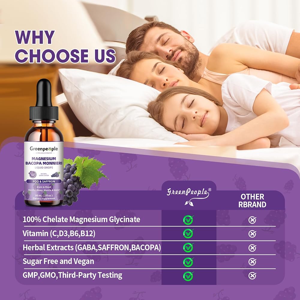 GREENPEOPLE Magnesium Glycinate Liquid Drops for Sleep - 2 fl oz - image 5