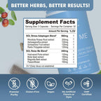Sol Nutrition Relax Me Capsules for Stress Relief - 60 Count - image 2