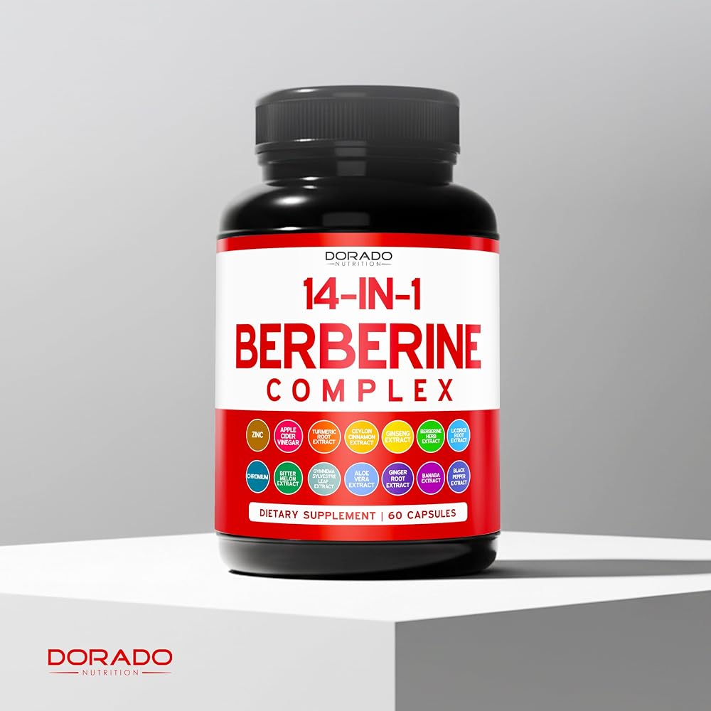 Dorado Nutrition Berberine 14 in 1 Supplement - 60 Capsules - image 5
