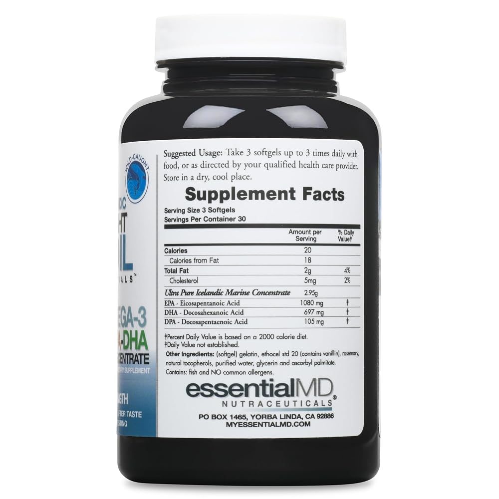 Essential MD Triple Strength Omega-3 Fish Oil 2900mg - 90 Softgels - image 5